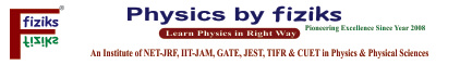 An Institute for Physics and Physical Sciences for IIT JAM, CSIR NET JRF, JEST, TIFR Competetive Examination